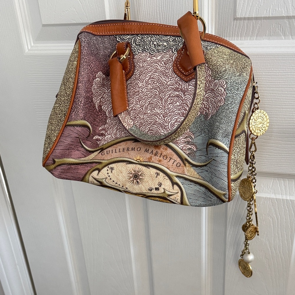 Guillermo Mariotto Treasure Map Bag